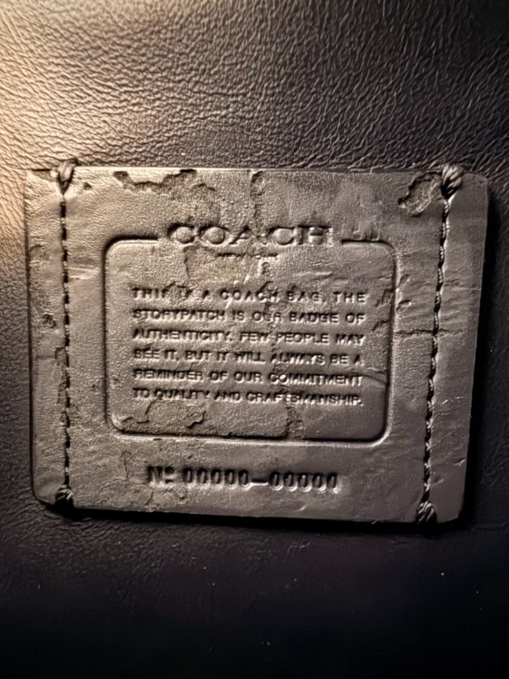Coach Sample Ellie With Rivets Bag - Picture 8 of 12
